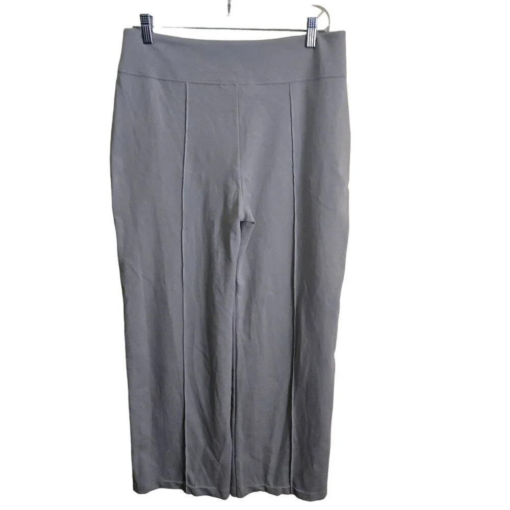 Athleta Eastbound Wide Leg Pants Zip Pockets Mint Green Size 12